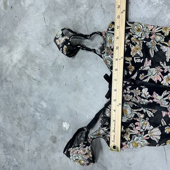 Rare Victoria's Secret Dream Angels Embroidered Unlined Bra Korset 34D Corset - Picture 4 of 8